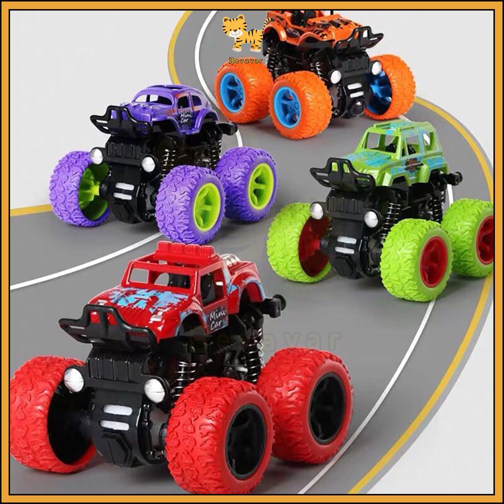 Mainan Mobil Anak Monster Zap Jip Off Road 4 Drive Inertial Bigfoot