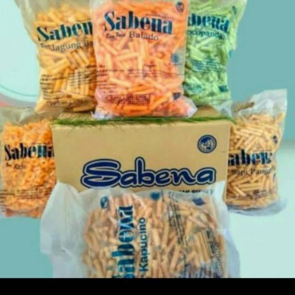 

MALL Termurah Snack Grosir Sabena stik karton isi 5 @360 gr