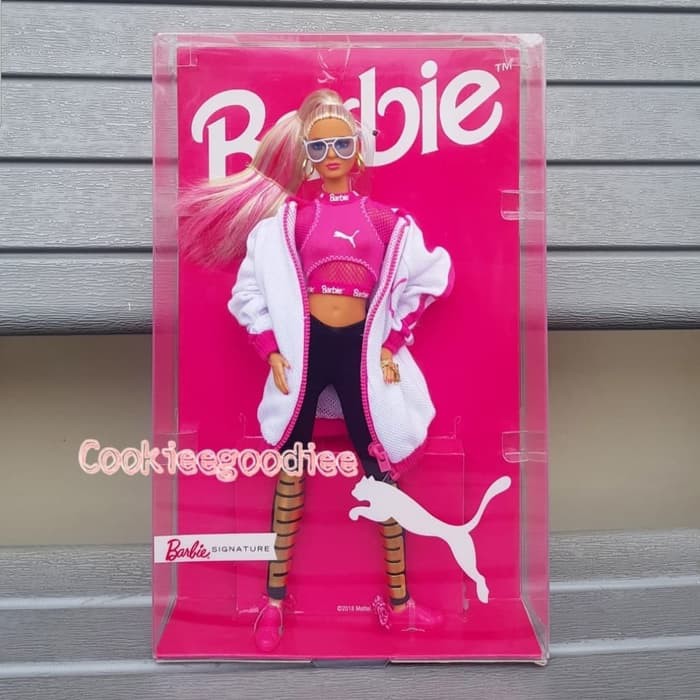 barbie puma doll blonde