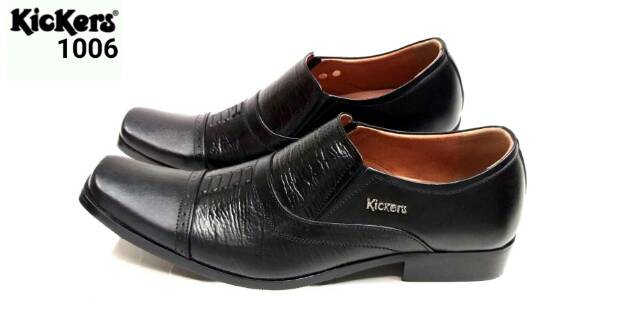 SEPATU KANTOR KULIT ASLI KICKERS IMPORT