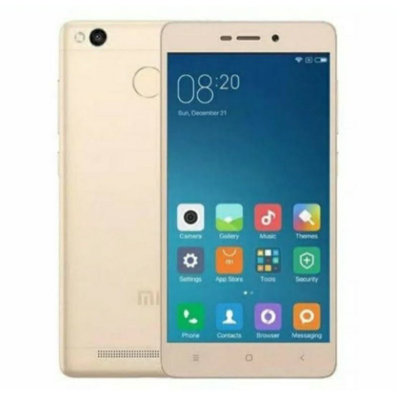 hp Xioumi redmi 3s ram 3gb /32gb warna gold