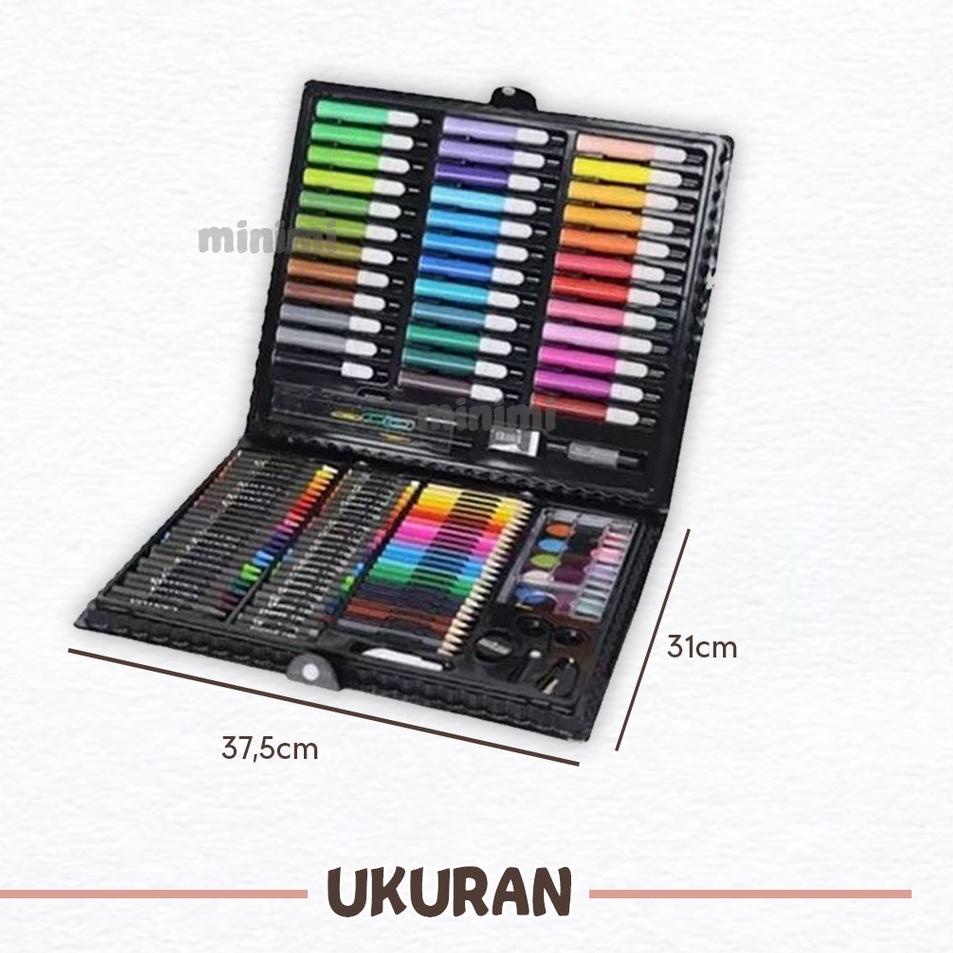 

Flash Sale Crayon Mewarnai Anak Oil Pastel 5 in 1 Isi 150pcs Oil Pastel Crayon 150 Macam Warna Set Koper 150 in 1 Cocok Untuk Kado MINIMI