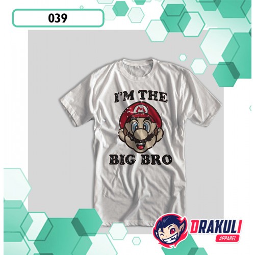 T Shirt 039 - Mario I'm The Big Bro