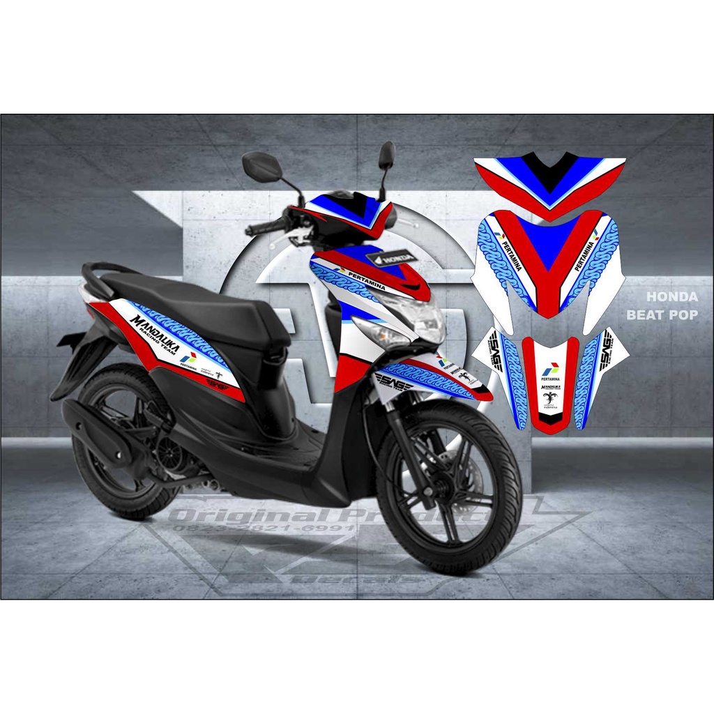 Harga Stiker Motor Beat POP Mandalika Terbaru Januari 2022 BigGo Indonesia