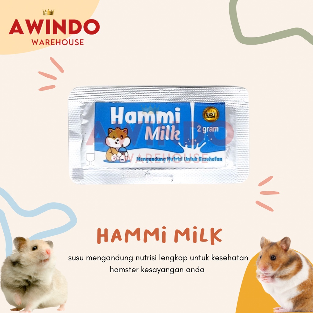 HAMMI MILK - Susu Hamster 2gr