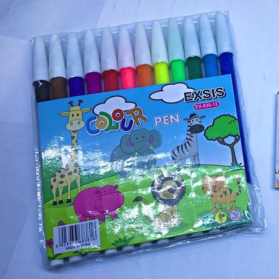 

Colour Pen EXIS (EX-838-12), Isi 12pcs
