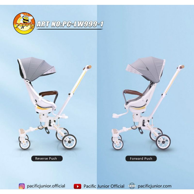 Magic Stroller Pacific Lw 999-1 Kualitas Tinggi Elegant