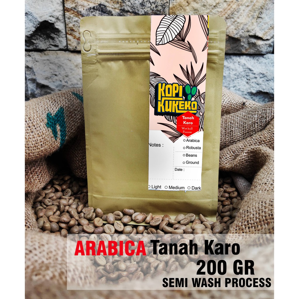 

KOPI ARABICA TANAH KARO I SEMI WASH I KOPI BUBUK / KOPI BIJI 200GR