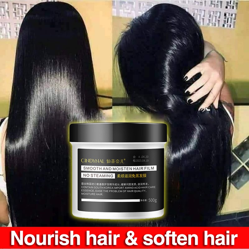 Hair mask Conditioner Masker rambut kondisioner rambut 500g Original 100% perawatan rambut treatment rambut Smoothing Perbaikan Keriting Rambut Kering Rambut Lurus
