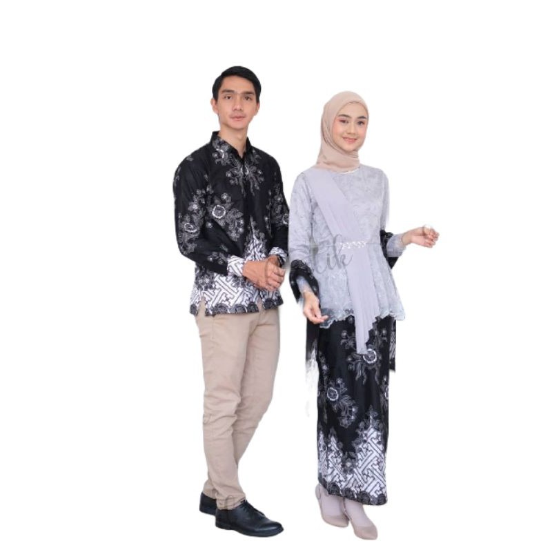 Maura Couple - Sania Ruffle Batik Couple Ori Ndoro Jowi DNT Garansi Termurah Shopee - CP ANJELAPAGER