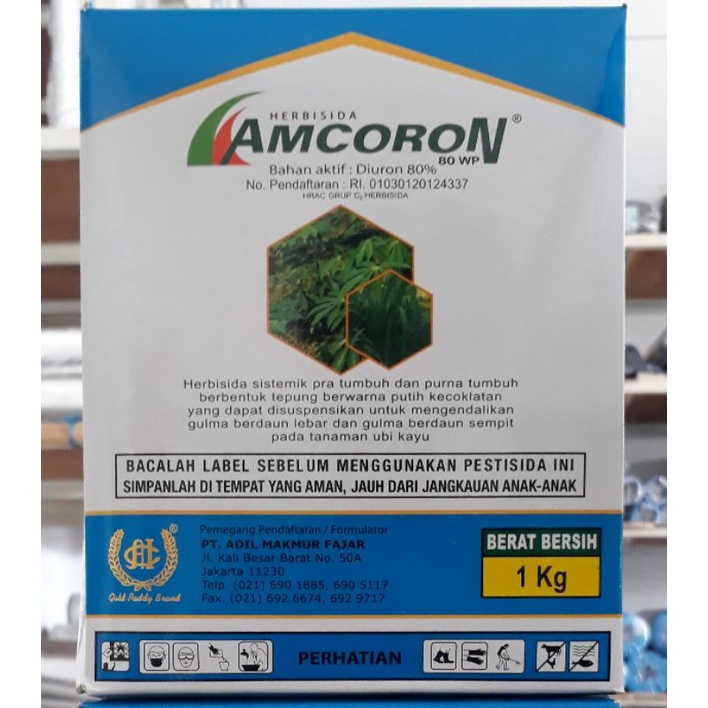 AMCORON 80 WP 1Kg, Herbisida rumput lulangan