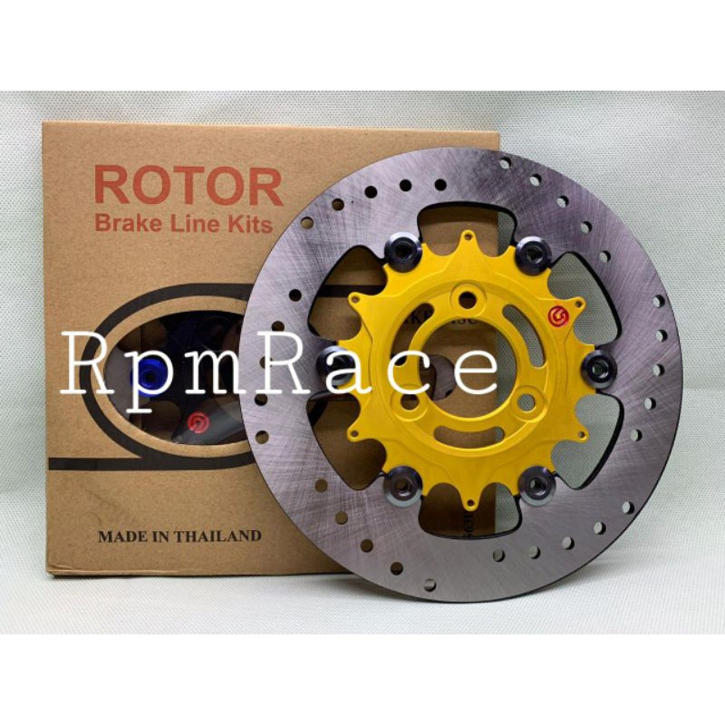 disk brake disc piringan cakram depan ROTOR floating 220mm mioj/gt soul gt 125 fino fi mio3/z dll