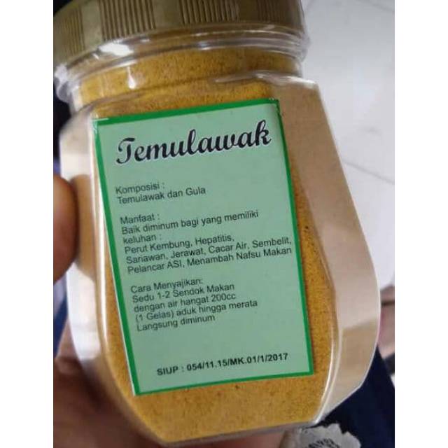 

Temulawak bubuk (pencegah corona)