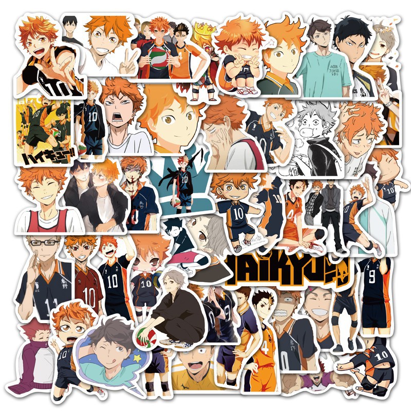 HY001 – Sticker / Stiker / Stationay /Alat Tulis Anime Manga Cosplay Jepang Haikyu