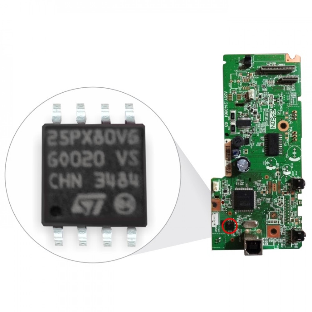 IC Eprom Epson L310, IC Eeprom Reset Epson L310, Resetter Printer Epson L310