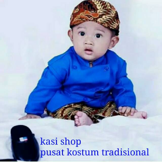 Beskap Kostum Baju Adat  Bayi dan Anak  Shopee Indonesia