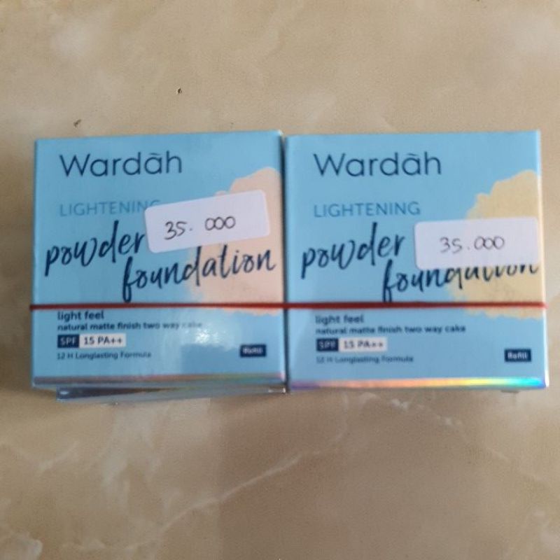 Refil bedak wardah