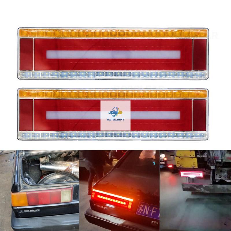 Lampu StopLamp Lampu REM Mundur Belakang Mobil Truk truck Universal 3 Warna Lampu StopLamp