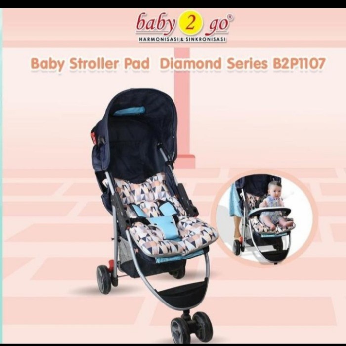 BABY 2 GO BABY STROLLER PAD