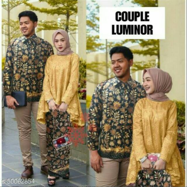 Couple kebaya luminor mustard