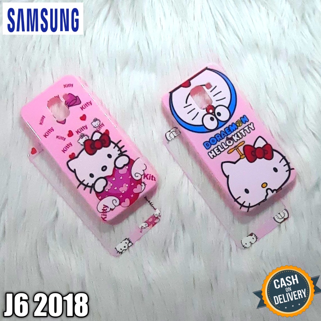 CASE+TEMPERED GLASS SAMSUNG J6 SOFTCASE SOFTSHELL JELLY GLOSSY