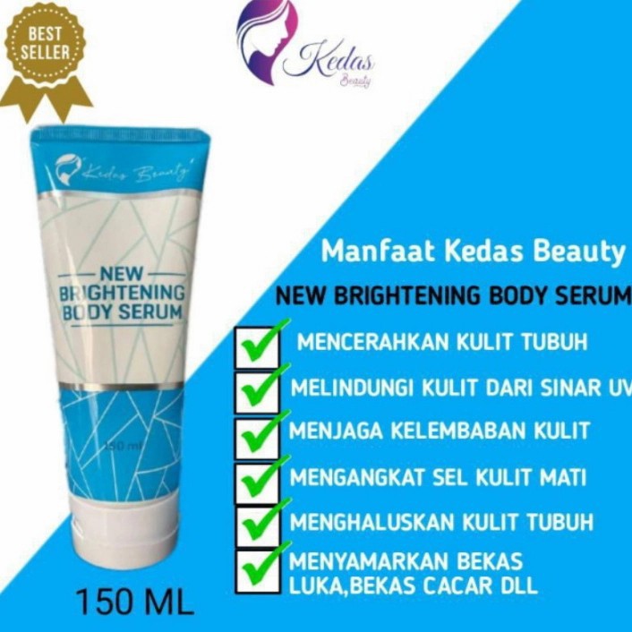 KEDAS BEAUTY ALL PRODUK BODY SERUM WHITENING BODY SCRUB KEDAS BEAUTY SOAP-Body Serum