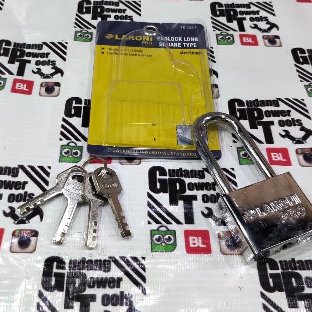 ✰ Gembok Pagar Gembok Baja Solid Lakoni 50mm Panjang Gembok Panjang 50mm ✹