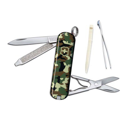 VICTORINOX Classic SD Camouflage Mini Tool Multitool Original