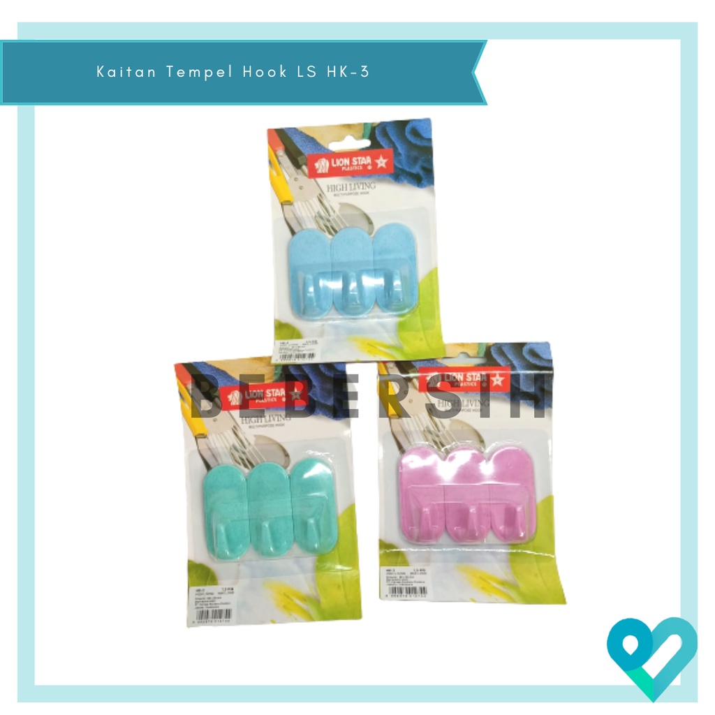 Kaitan Baju Lion Star HK-3/Kaitan Tempel/Hook Lion Star