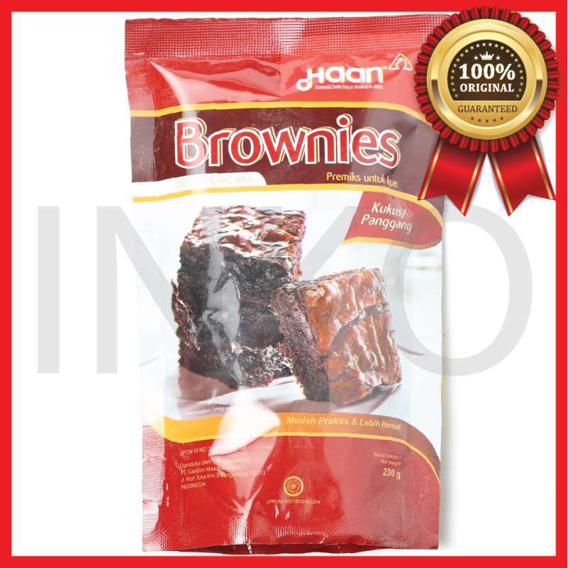 

HAAN INSTANT CAKE BROWNIES 230 GRAM