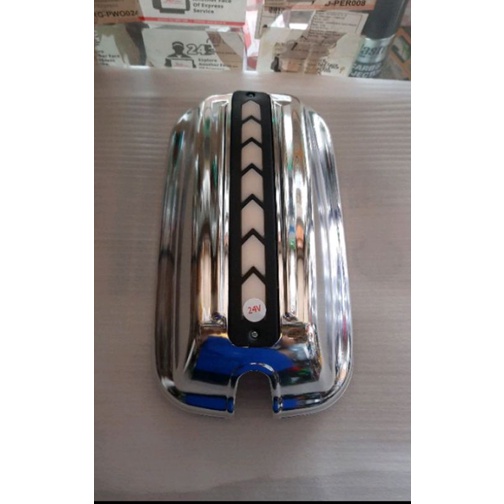 Tutup cover spion crome canter set