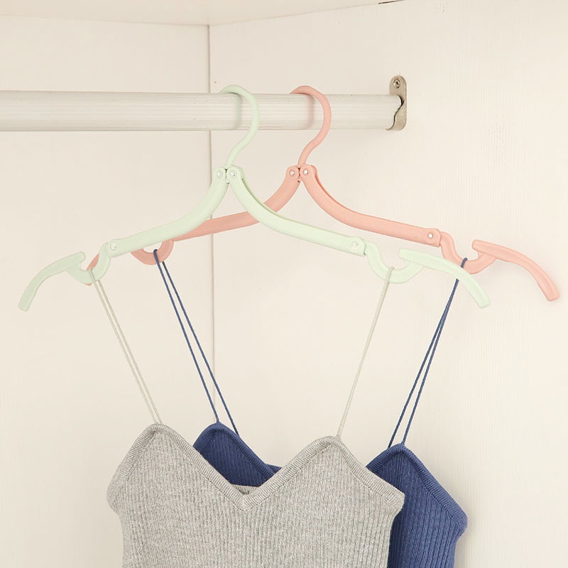 Gantungan Baju Lipat  Magic hanger Gantungan Baju Portable Gantungan Lipat Serbaguna Simple PR 18