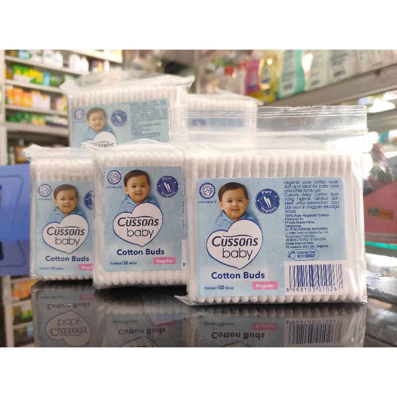 CUSSON BABY Cotton Buds Isi 100 cuton bud