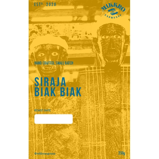 

Single Origin Arabica Coffee - Siraja Biak Biak