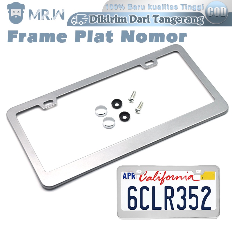Frame Plat Nomor Mobil/Frame Plat Nomor Kendaraan Bahan Stainless