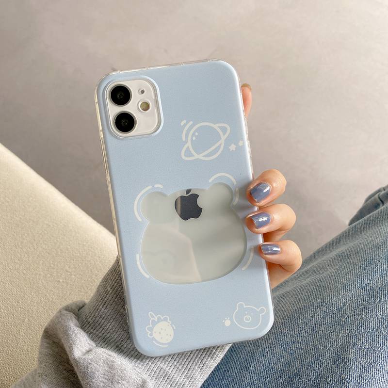 Kopul Casing OPPO A57 A3S A31 A5 A9 A7 A5S A15S A12 A11K A5 A76 A33 F9 A52 A92 F11 Pro A16 A54 A74 A95 A96 A36 A39 F1S F3 F5 A83 A55 A37 Neo 9 A71 A16K A16E F7 A1K F9 Pro Beruang Biru Kasus Lembut