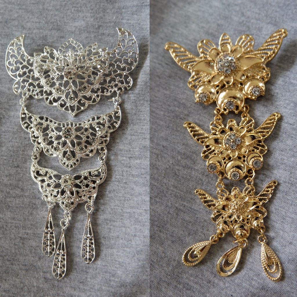 (TERMURAH - ORI & REAL PIC!  WARNA) Batik Couple Andhini Kebaya Couple Brukat Anabel - BS073-8