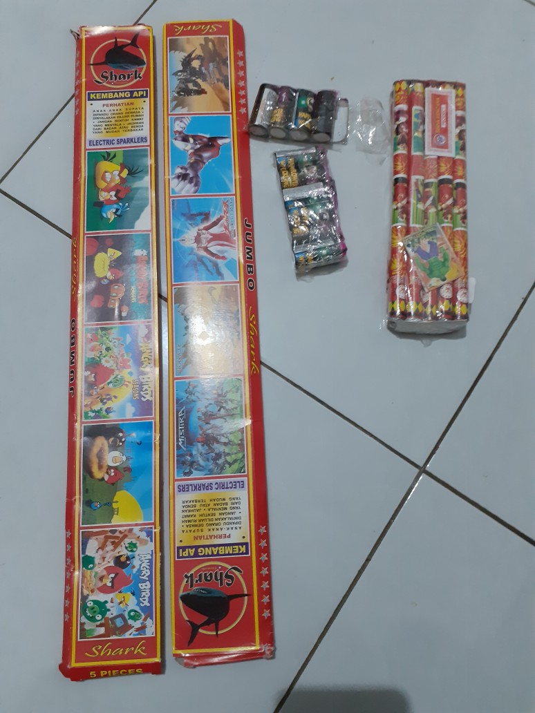 Air Mancur Besar/kecil Hujan Perak 10pcs