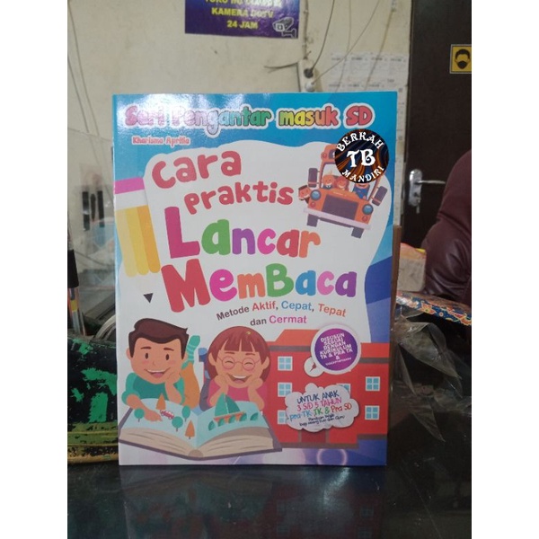 Buku Cara Praktis Lancar Membaca (21×29cm)