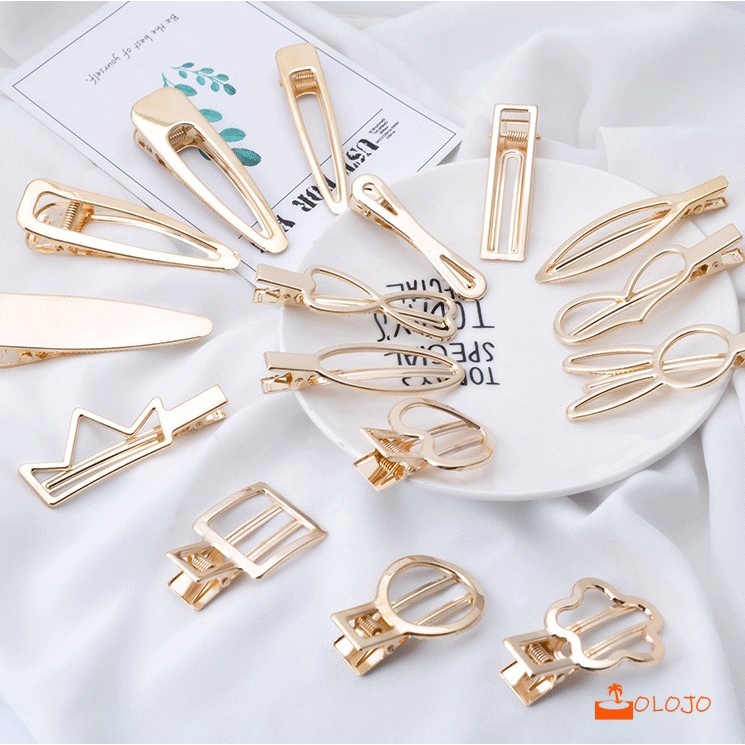 OLOJO  Jepit Rambut Model Korea Untuk Wanita
