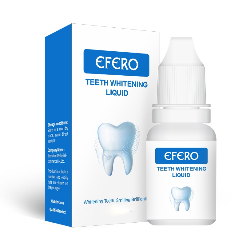 (TEETH WHITENING) EFERO TEETH WHITENING ESSENCE  MENGHILANGKAN KARANG GIGI- SERUM PEMUTIH GIGI