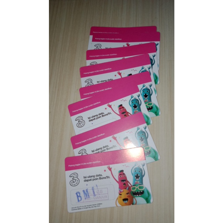 kirim kode voucher tri 4.5 gb sukabumi - cianjur