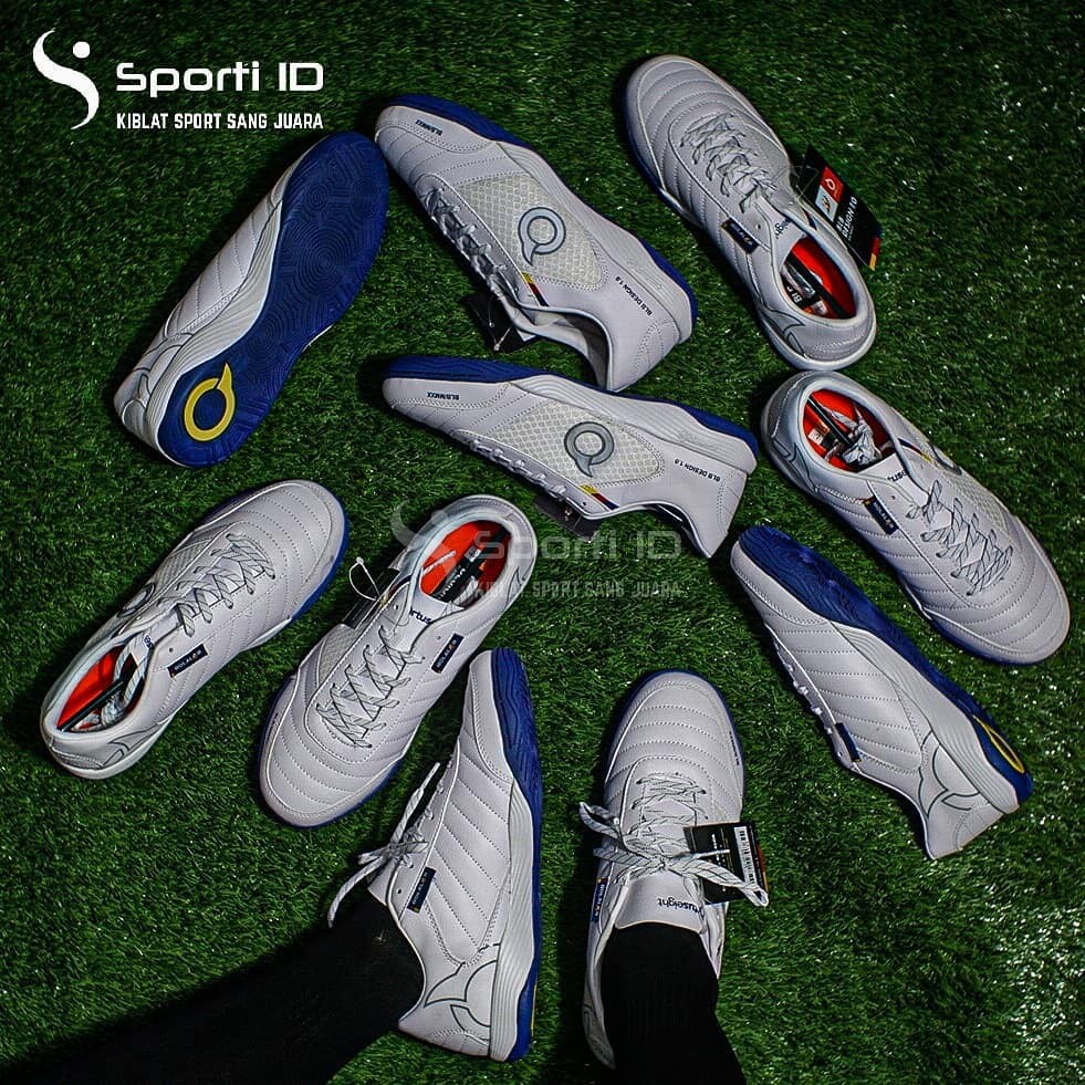Sepatu Futsal Ortuseight Jogosala Graffity Bolalob BLB 1.0 IN - White 11020181 Original