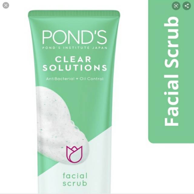 Ponds Clear Solution Facial Scrub 50gr