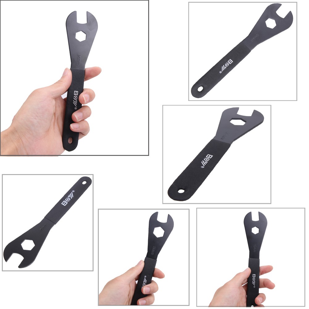 MOJITO Acor Cone Spanner Wrench Spindle Axle Bicycle Bike Repair Tool 13mm-18mm