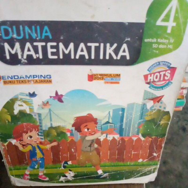 buku dunia matematika untuk SD kelas 4