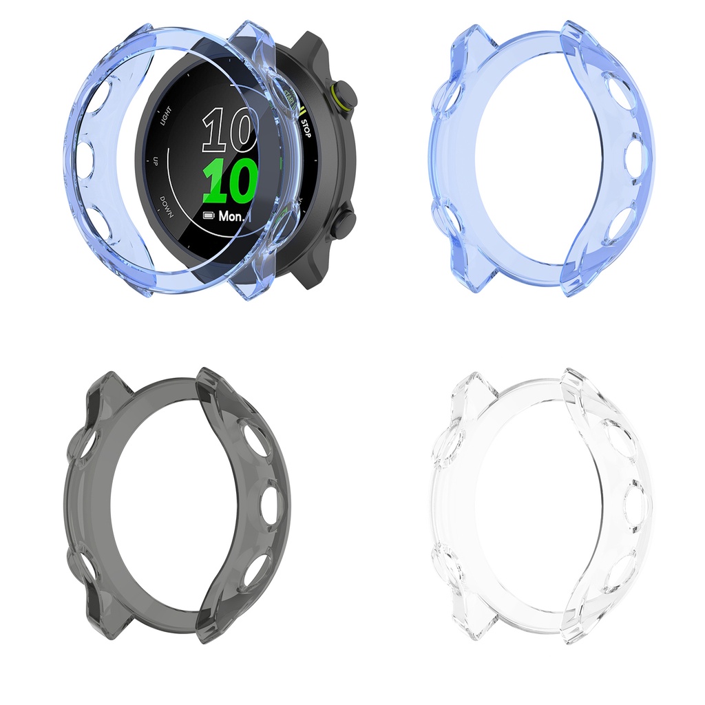 Casing Pelindung Layar Smartwatch Garmin Forerunner 55 Forerunner 158 Bahan Tpu Bumper