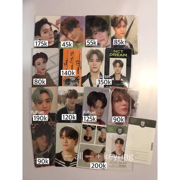 [ baca deskripsi ] photocard pc jeno nct dream empathy dream photopack sg21 concept lenticular rolli