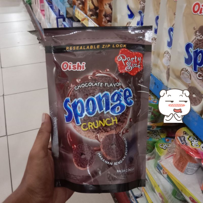 

Yummer l Snack camilan Oisi Sponge Chocolate Flavour Crunch