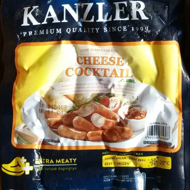 

Sosis Kanzler Cimory Cheese Cocktail 500 gram